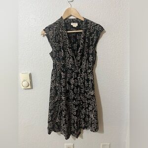 Anthropologie Maeve Elephant Noronha Faux Wrap Size XSmallP